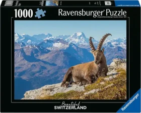 Ravensburger Puzzle: Kamzík v údolí Toggenburg