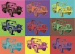 Puzzle 1000 pop art Tatra Dino