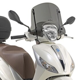 5612S kouřové nízké plexi Piaggio Medley 125-150 (16-19), vxš225x440 mm