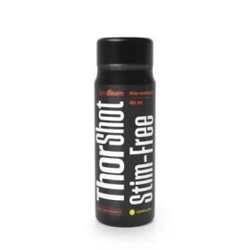 Thor Stim-free shot - GymBeam (citron limetka, 60 ml) (86455-12-citronlimetka-60ml)