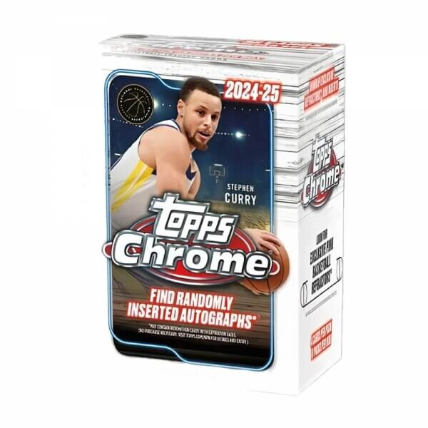 2024-2025 Topps Chrome Basketball Blaster Box