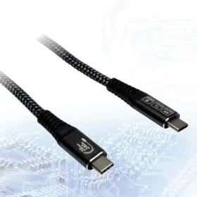 Inter-Tech USB-C 3.2 Gen 2x2 3 m černá / USB-C kabel / PD 240 W / 20 Gbit/s (88885672)