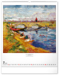 Nástěnný kalendář 2026 NOTIQUE - Impresionismus, 48 x 56 cm