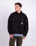 Carhartt WIP Prescott Shirt Jacket Black/Black garment dyed L