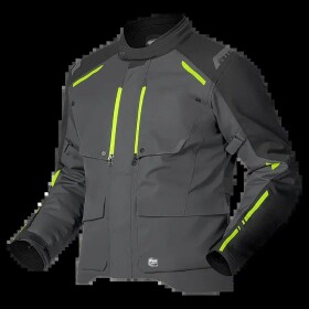 Moto bunda Richa Taurus černo/fluo žlutá - L