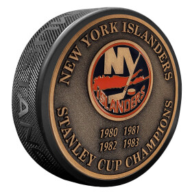 Mustang Puk New York Islanders NHL Stanley Cup Years Gold Medallion
