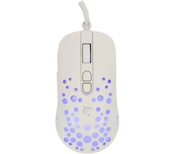 White Shark TRISTAN-2 bílá / herní myš / optická / 12800 DPI / 7 tlačítek / USB / RGB (TRISTAN-W-2)