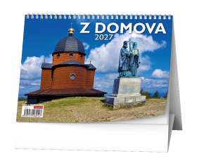 Stolní kalendář 2027 Baloušek Z domova
