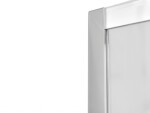 BESCO - Čtvercový sprchový kout MODERN 165 - Barva rámu - Chrom/Leštěný hliník (ALU), Rozměr A - 80, Rozměr B - 80, Rozměr C - 165, Směr zavírání - Univerzální Levé / Pravé, Výplň - Čiré bezpečnostní sklo - 6 mm BD80CTVER65CC