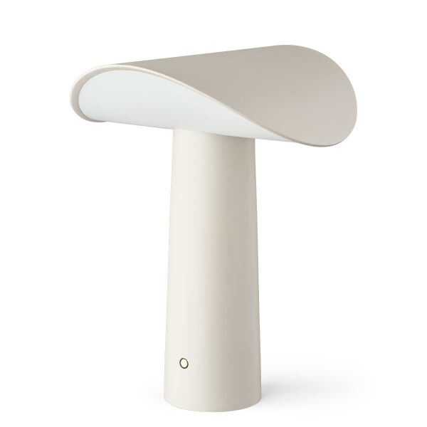 GEJST Přenosná lampa Lium Warm Grey, béžová barva, kov