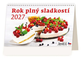 Kalendář stolní 2027 - Rok plný sladkostí