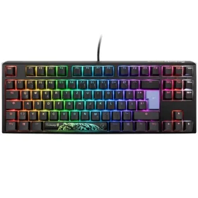 Ducky One 3 Classic TKL Cherry MX-Black černá / herní klávesnice / podsvícená / mechanická / drátová USB-C / DE (DKON2187ST-ADEPDCLAWSC1)