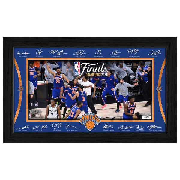 Obraz New York Knicks NBA 2026 Champions Signature Celebration