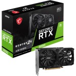 MSI GeForce RTX 3050 VENTUS 2X OC 6GB / 1492 MHz / 6GB GDDR6 / 96-bit / 2x HDMI + 1x DP / 70W (RTX 3050 VENTUS 2X 6G OC)