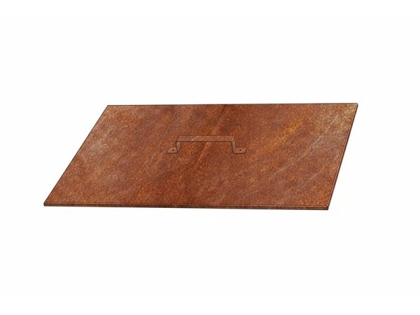 Víko pro cortenová ohniště Corgarden, 70×50 cm