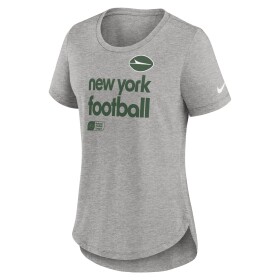 Nike Dámské tričko New York Jets NFL Triblend Football T-Shirt Velikost: 2XL