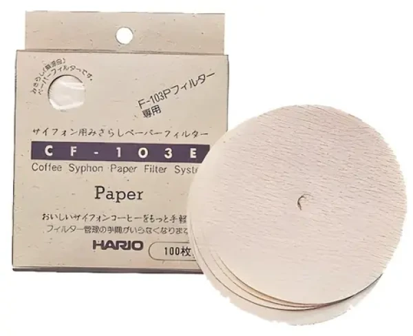 Papírové filtry pro Hario TCA (CF-103E) / Filtry pro kávovar / 100 ks