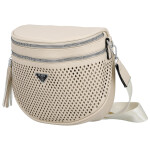 Trendy dámská koženková ledvinka Ida, béžová