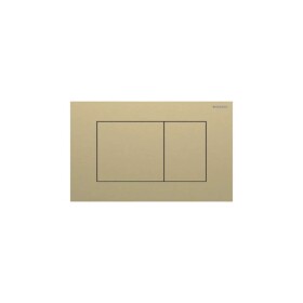 GEBERIT - Sigma40 Ovládání splachování, easy to clean, kartáčovaná mosaz 115.629.QF.1
