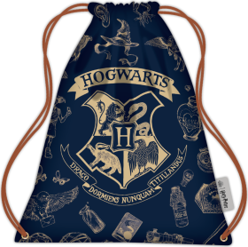 Harry Potter pytlík stahovací (Navy & Gold) - Bluesky