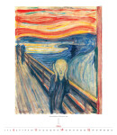 Nástěnný kalendář 2026 Helma - Expressionism, 45 x 52 cm