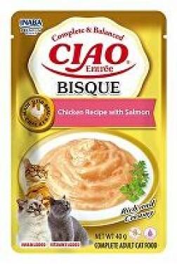 Churu Cat Entrée Bisque Chicken Recipe with Salmon 40g