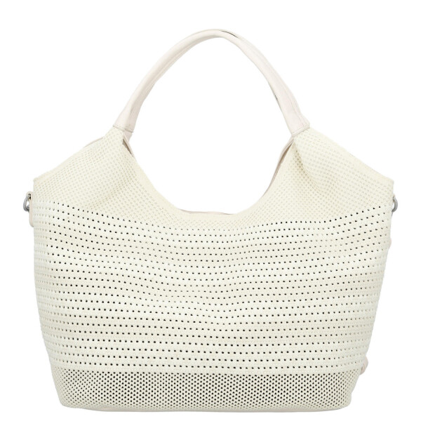 Elegantní dámská kabelka do ruky Carlita, béžová