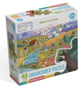 Kukikuk Grooosses Puzzle Ausflug ins Grüne