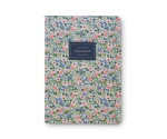Rifle Paper Co. Linkovaný zápisník Rosa – set 3 ks, zelená barva, papír