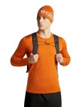 Unisex merino čepice ICEBREAKER Unisex Merino Icebreaker Beanie, Spice/Ecru Heather