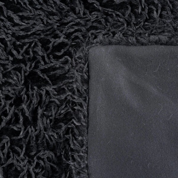 Nadýchaná deka s fleecovou podšívkou - černá Šířka: 130 cm | Délka: 170 cm