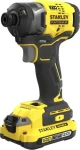Stanley FMCF820D2K / Aku rázový utahovák / 18V / 190 Nm / 2x 2.0 Ah (SFMCF820D2K-QW)