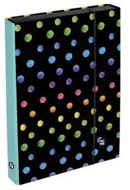 OXYBAG Box na sešity A4 Jumbo OXY GO Dots (5-72824)