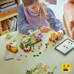 LEGO LEGO® Friends 42671 Kavárna plná rostlin a květinářství
