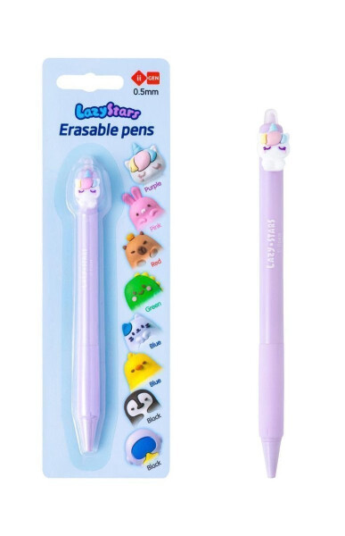 Gumovací gelové pero Jednorožec (blistr)