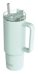 Nerezový termohrnek s brčkem Stream Turquoise 950ml