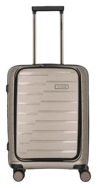 Travelite Air Base 4w S Front pocket Champagne 43 L TRAVELITE-75346-40