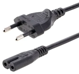 StarTech napájecí kabel EU - C7 3 m černá / Napájecí kabel / CEE7/16 - C7 / 250 V / 2,5 A (752E-3M-POWER-LEAD)