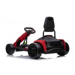 Mamido Dětská elektrická motokára Fast 3 Drift červená