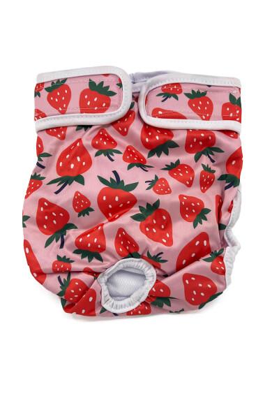 Saša hárací kalhotky pro psa - vsepropejska.cz Barva: Červená, Obvod slabin (cm): 53 - 68