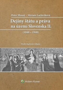 Dejiny štátu práva na Slovensku II