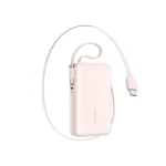Joyroom JR-PR2L růžová / Powerbanka / 10000mAh / 35W / 1x USB-C / 2 kabely USB-C (6956116762162)