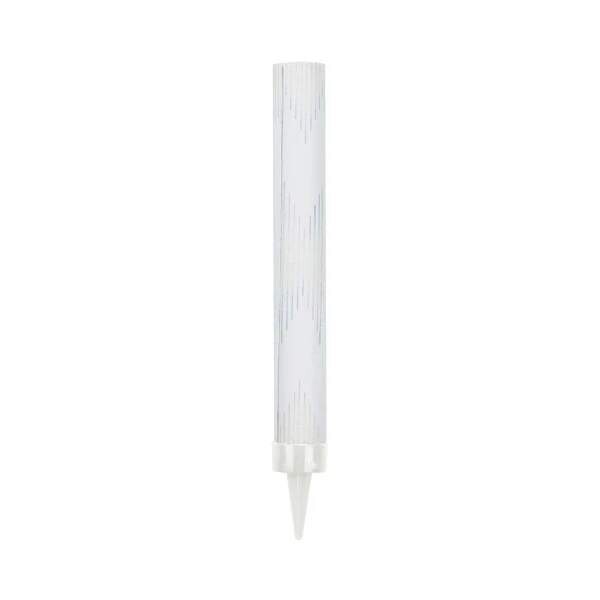 PartyDeco Dortová fontána Bílá 12 cm 1 ks