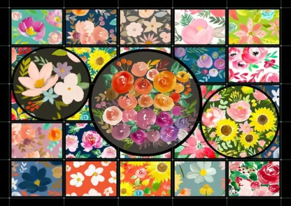 ENJOY Puzzle Květinová zahrada