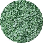 Cukrová zdobení metalické Zelené konfety mix 80g - I LOVE CAKES