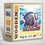 WOODEN CITY Dřevěné puzzle Exotická ryba
