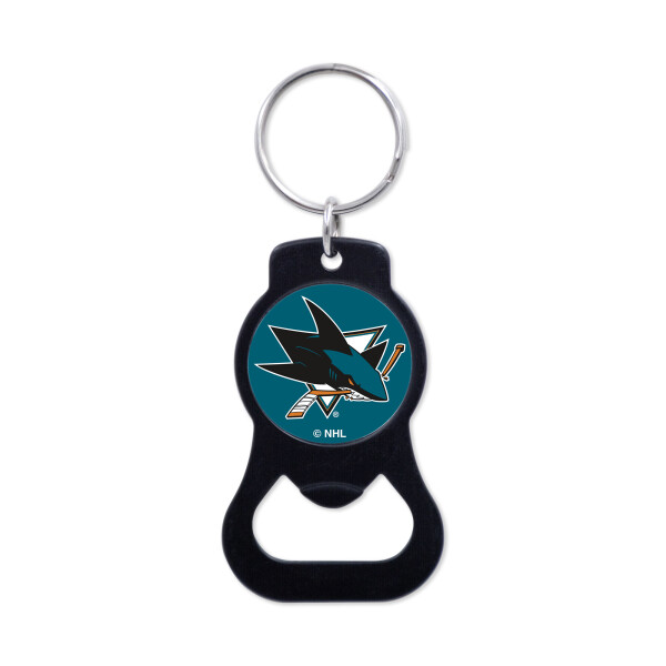 Wincraft Přívěšek na klíče San Jose Sharks NHL Black Bottle Opener Key Ring WI_62990322