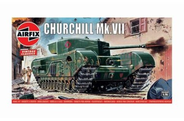 Airfix Churchill Mk.VII Vintage AF A01304V 1:76