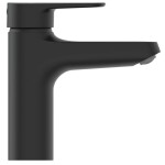 IDEAL STANDARD - ALU+ Umyvadlová baterie s výpustí Click-Clack, BlueStart, hedvábná černá BE130XG