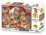 PRIME 3D Puzzle Raptoří selfie